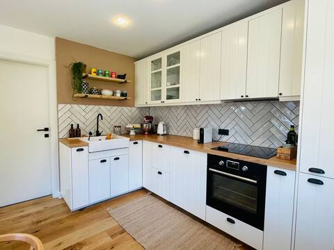 Sunny&cosy 1-bed Boho chic flat with free parking