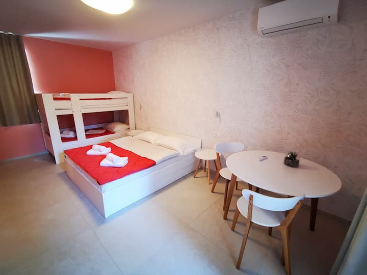 Family Room /16m2 for 4 with balcony in Morski gaj - Bed and breakfasts for  Rent in Piran - Pirano, Piran, Slovenia - Airbnb