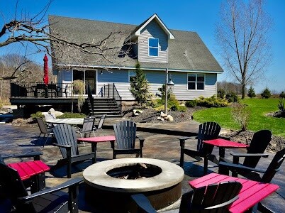 Secluded Home on River, Hot Tub, Private Trails Houses for Rent in Bangor, Michigan, United