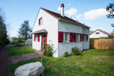 House with Loire view near Chambord