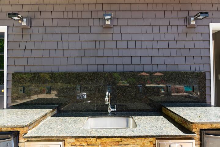 Fire Pit Patio & Pool Retreat in East Greenwich gallery image 5