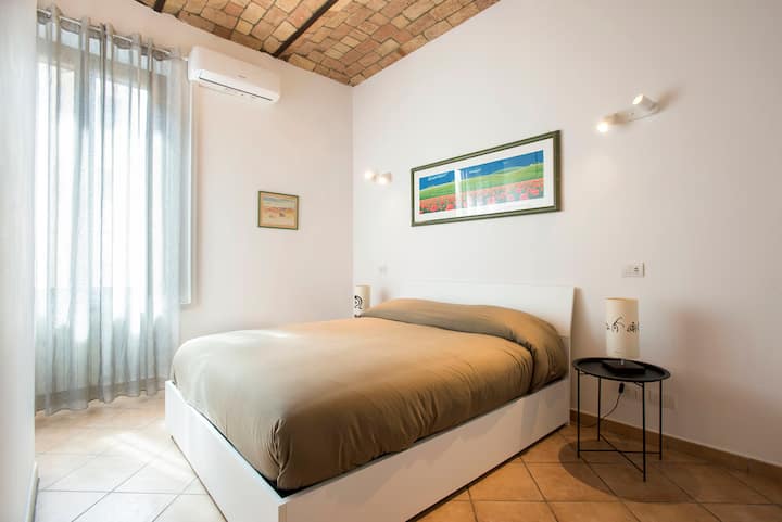 Kamer met tweepersoonsbed