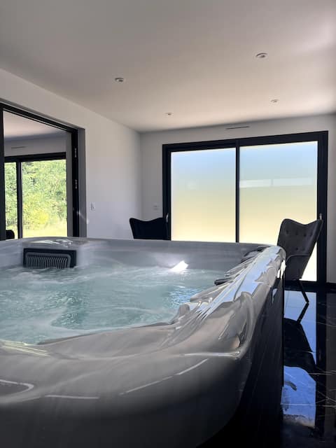 Luxury villa with private spa