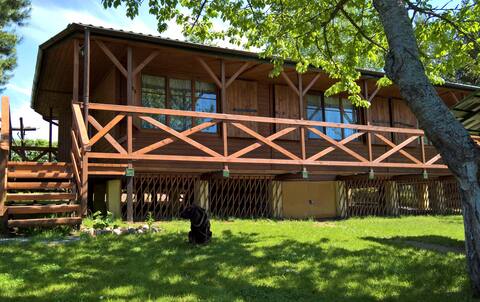 Cottage with beach, Fuleda, Mazury.