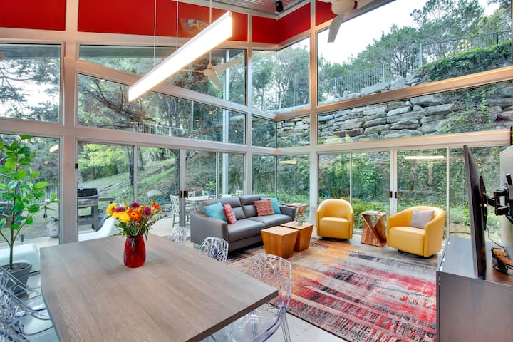 Austin Glass House-On TV, Two Films & Documentary