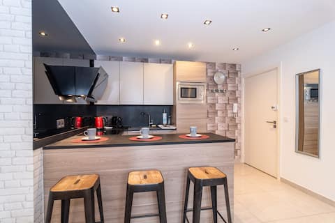 3 Rooms Les Impressionistes 2 steps from the Croisette