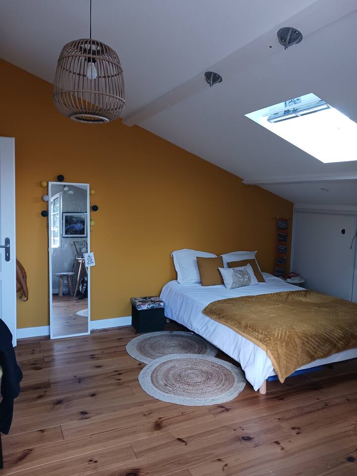 2階。ダブルベッドルーム