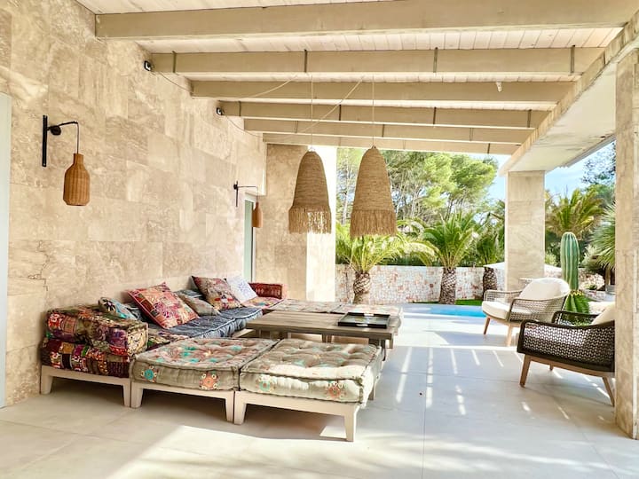 Villa Wallis New House Heated Pool Tropical Garden