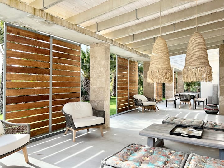 Villa Wallis New House Heated Pool Tropical Garden