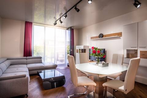 Luxury apartment in building K55 with free garage