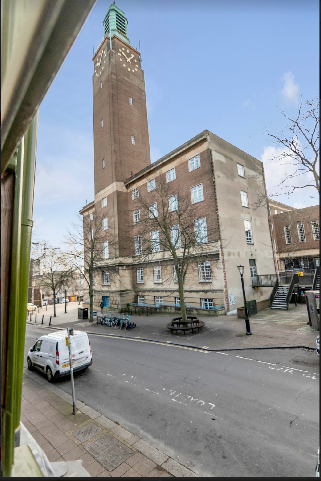 15A St Giles 
City Centre with parking.