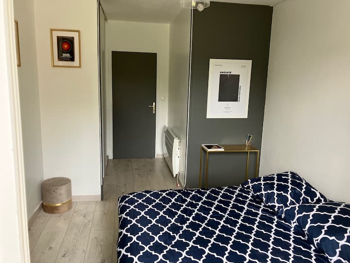 חדר שינה מס '1: מיטה זוגית 