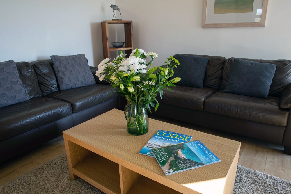 Top Airbnb: Apartment with gorgeous sea views. Dog friendly. in Crantock