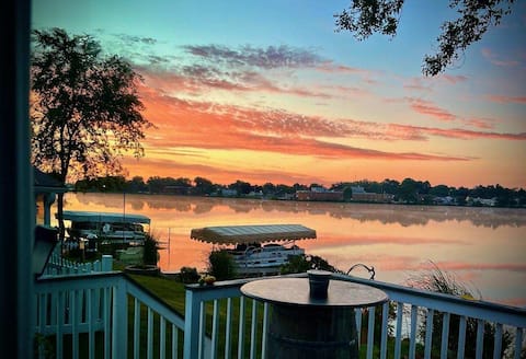 Updated Lake Home with Hot Tub and Pet Friendly