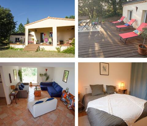 Quiet villa not overlooked