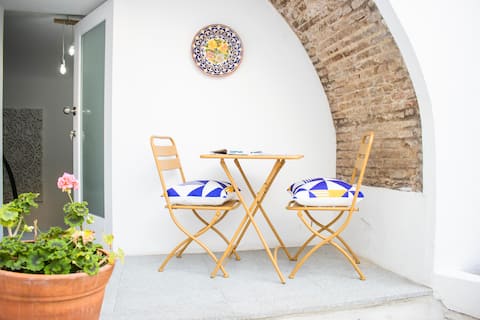 Patio Parking House included