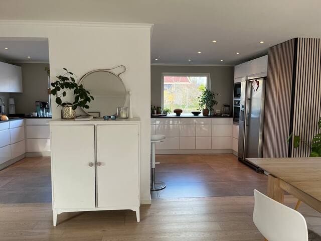 Flott og romslig hus ved Bogstad