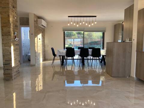 Luxury villa with private studio.