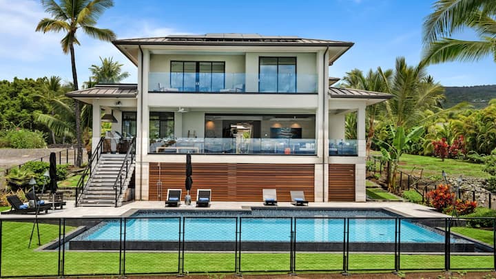 "Kona Kai Hale" Oceanfront Retreat, Private Pool