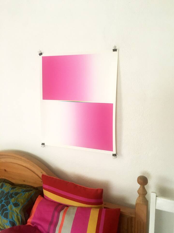 Siedruck (Irisdruck) de Michio Takehara, Partición II, 1977