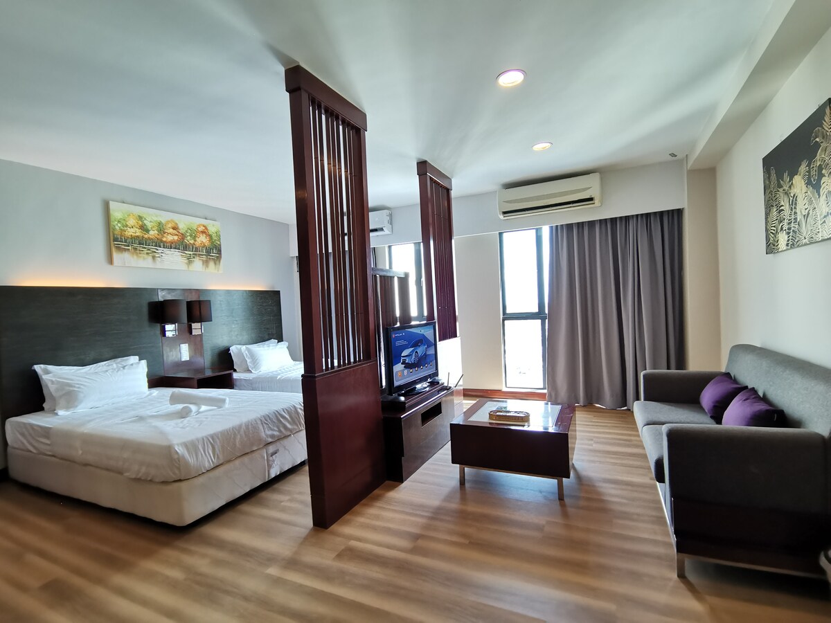 【Maple Studio】Ming Greenage Suite at Kota Kinabalu Apartments for