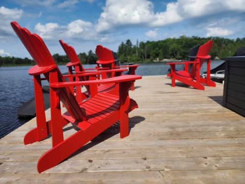 Family fun cottage on Whitestone Lake