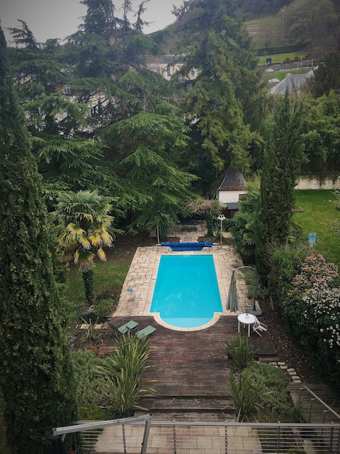 Secluded Garden on River