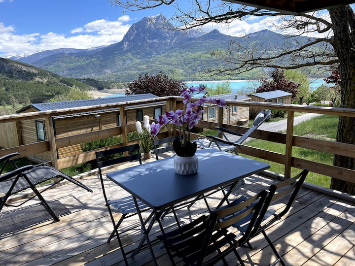 Mobil-home, Baie Saint-michel, Lac Serre-ponçon - Chorges