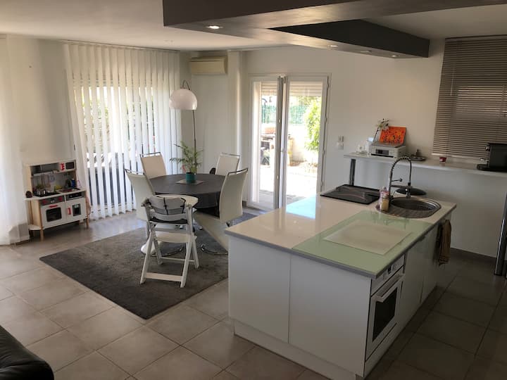 Belle Maison Piscine Perpignan, 15 Min De La Plage - Perpignan
