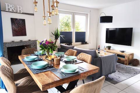Fair/6 pers./3 bedrooms./SmartTV/Garten/Kamin/See