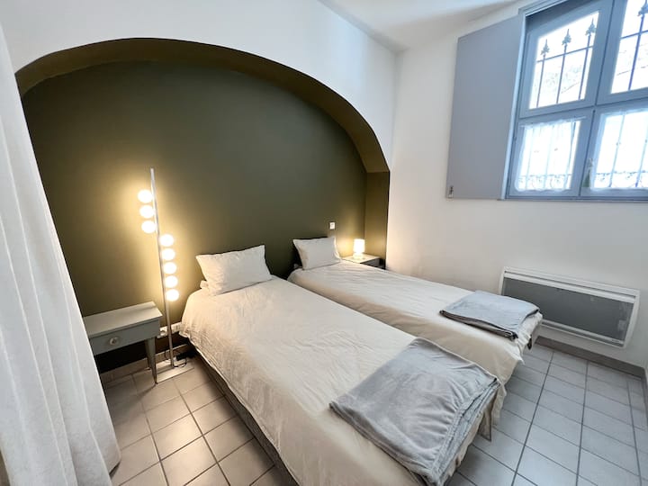 Spálne s 2 samostatnými lôžkami (90 x 200 cm)