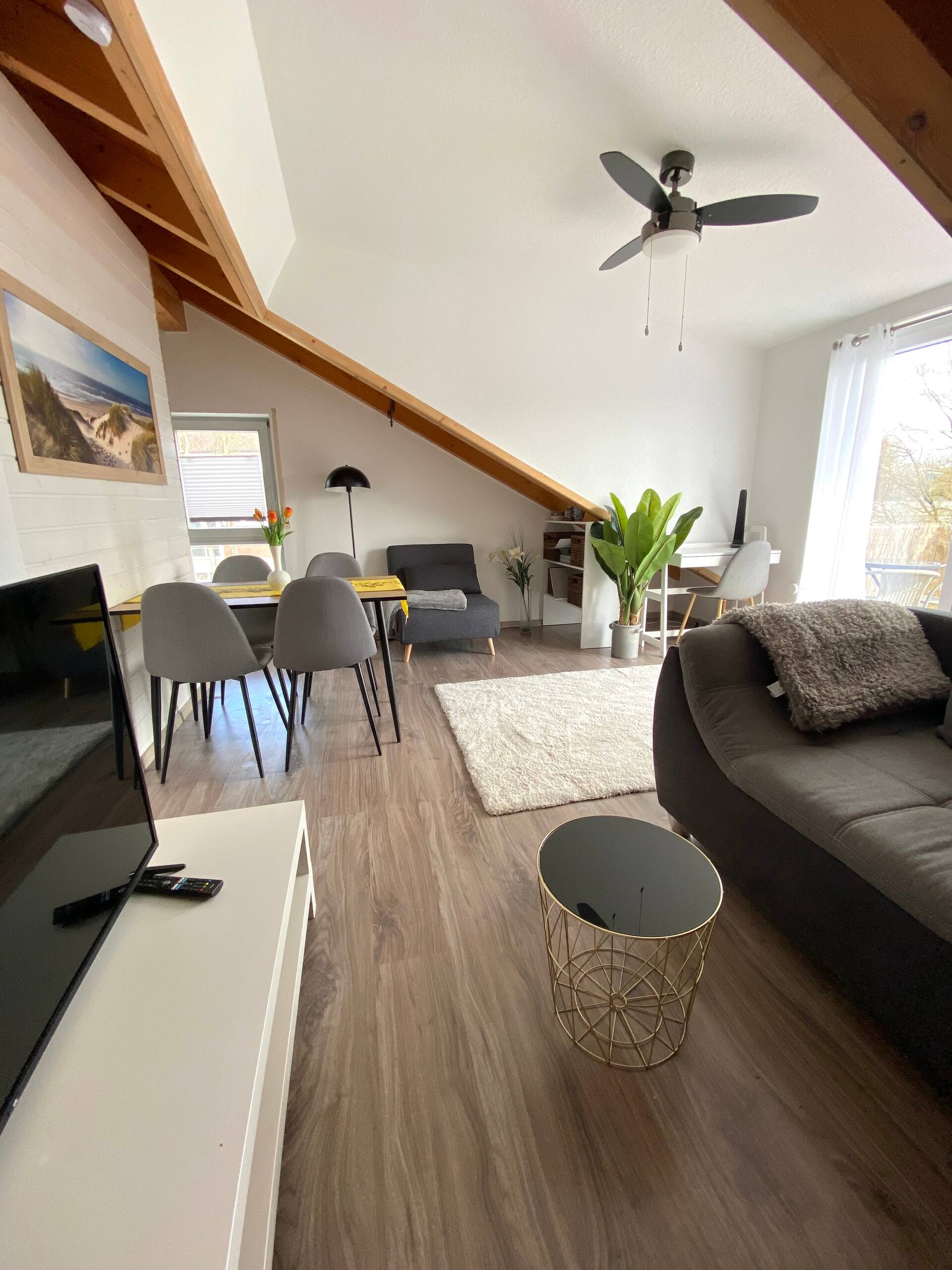 Cozy apartment with balcony
