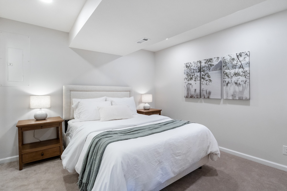 Chumba cha kulala cha Malkia cha ghorofa ya chini