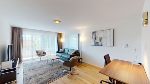 Top performing Airbnb: Amazing, central, sunny 1BR flat (Sun 12) in Unterstrass