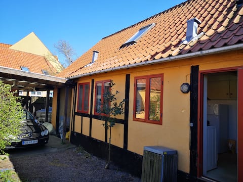 Large historic townhouse close to the square Rønne Bornholm