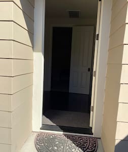 34” Wide Door Way with Straight access through the Guest House. 
