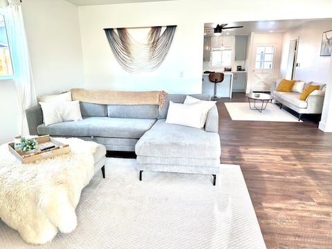 Top Airbnb: Modern home w/ large private yard & sunset view in Linda Vista