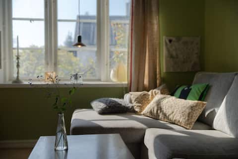 House with private garden close to the sea