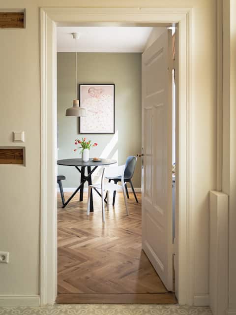 Erfolgreiche Airbnb-Immobilie: NAMDO Apartment with Terrace in Malchow