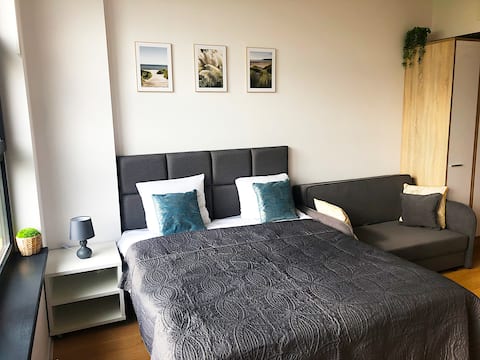 Top Airbnb: Hydral Luna Apartment in Psie Pole Zawidawie