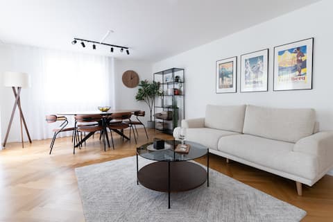 Peaceful and serene Alpine apartment