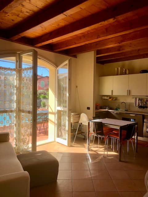 Popular Airbnb listing: Two-room apartment in luxury residence! in Manerba Del Garda