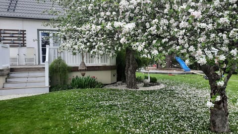 Cozy villa with good location, family-friendly, wifi!