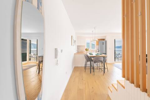Luxurious Beachfront Duplex With Private Parking