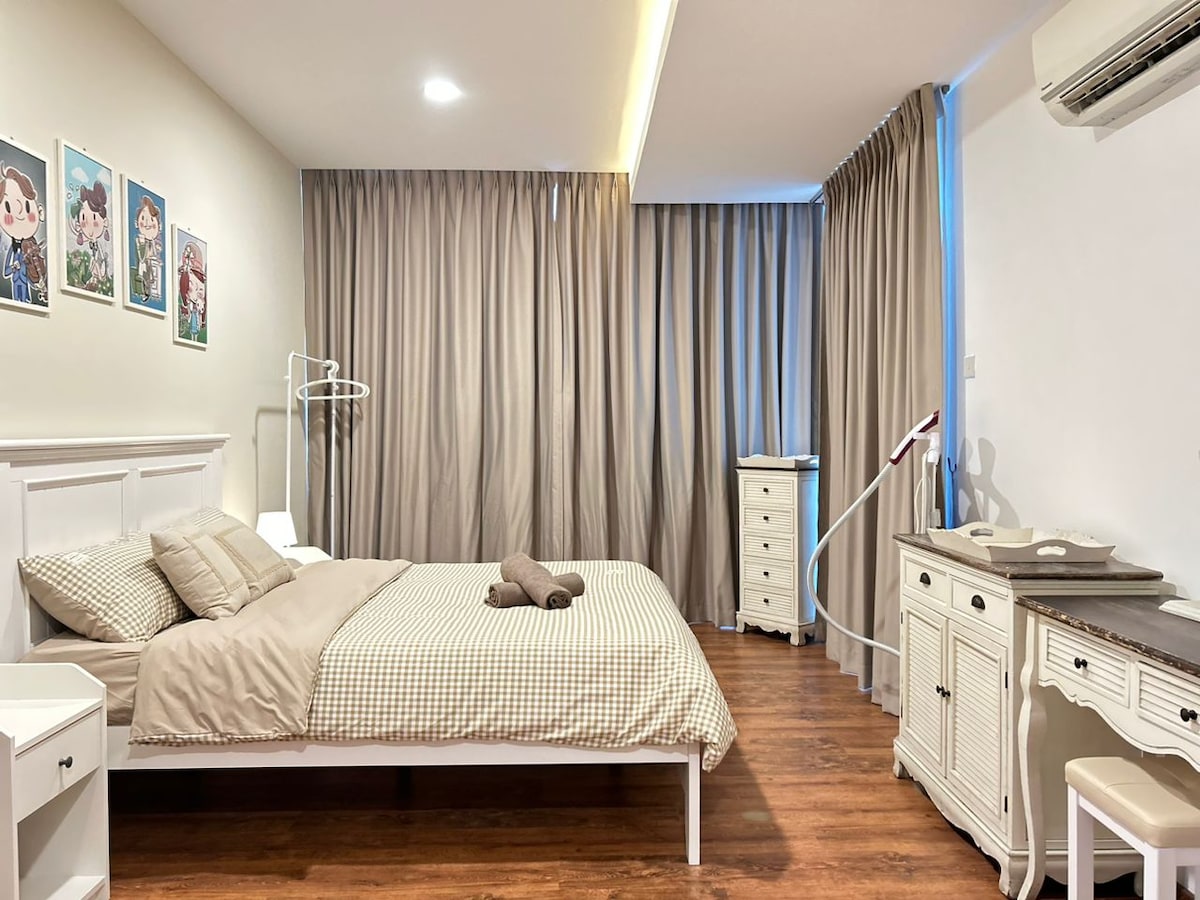  Chumba cha Master - Kitanda cha malkia