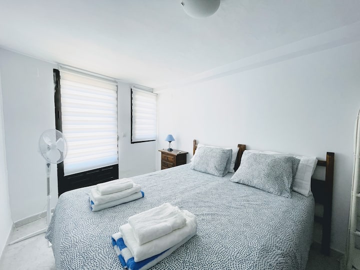 Bottom floor bedroom with ensuite bathroom
