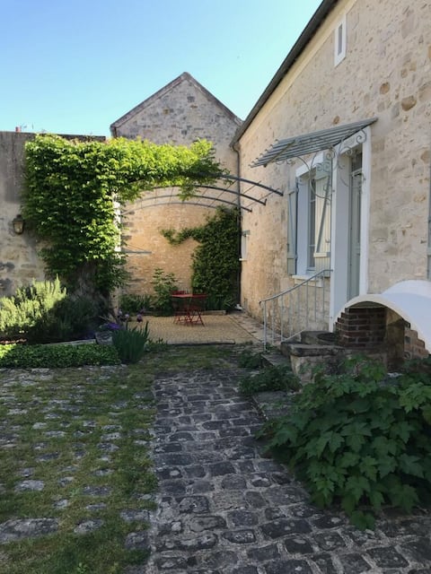 Beautiful village house with garden