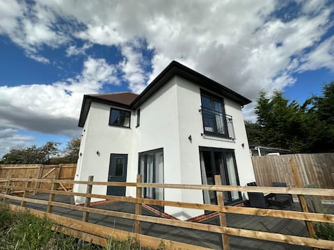 Modern Home with Scenic Field Views