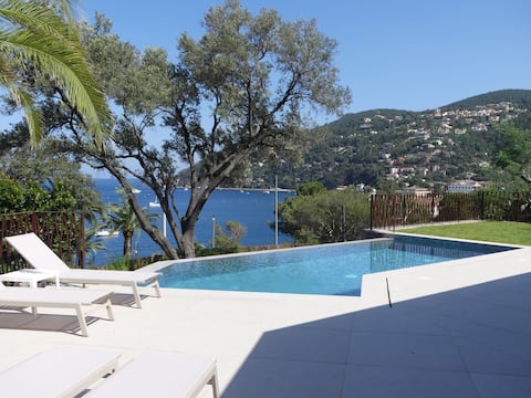 House with sea view, Swimming pool – Walking distance, Beaches & Village