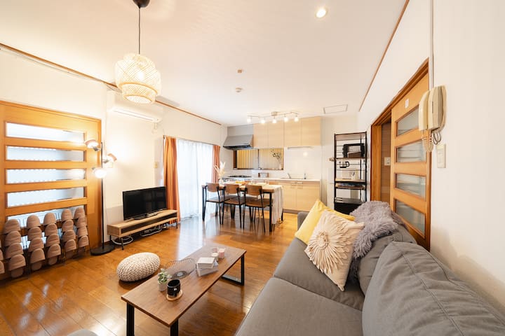 Monthly Only｜池袋エリア｜定員12人｜100㎡戸建｜トイレ2｜3寝室丨子供連れ歓迎IKH